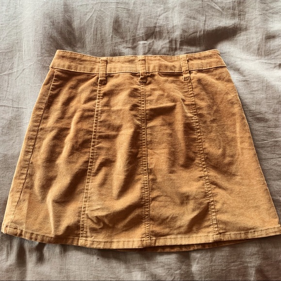 Celebrity Pink Button Up Mini Skirt - Picture 2 of 5